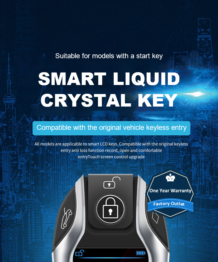 Liquid crystal key